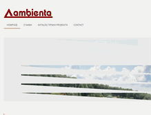 Tablet Screenshot of ambienta.ba
